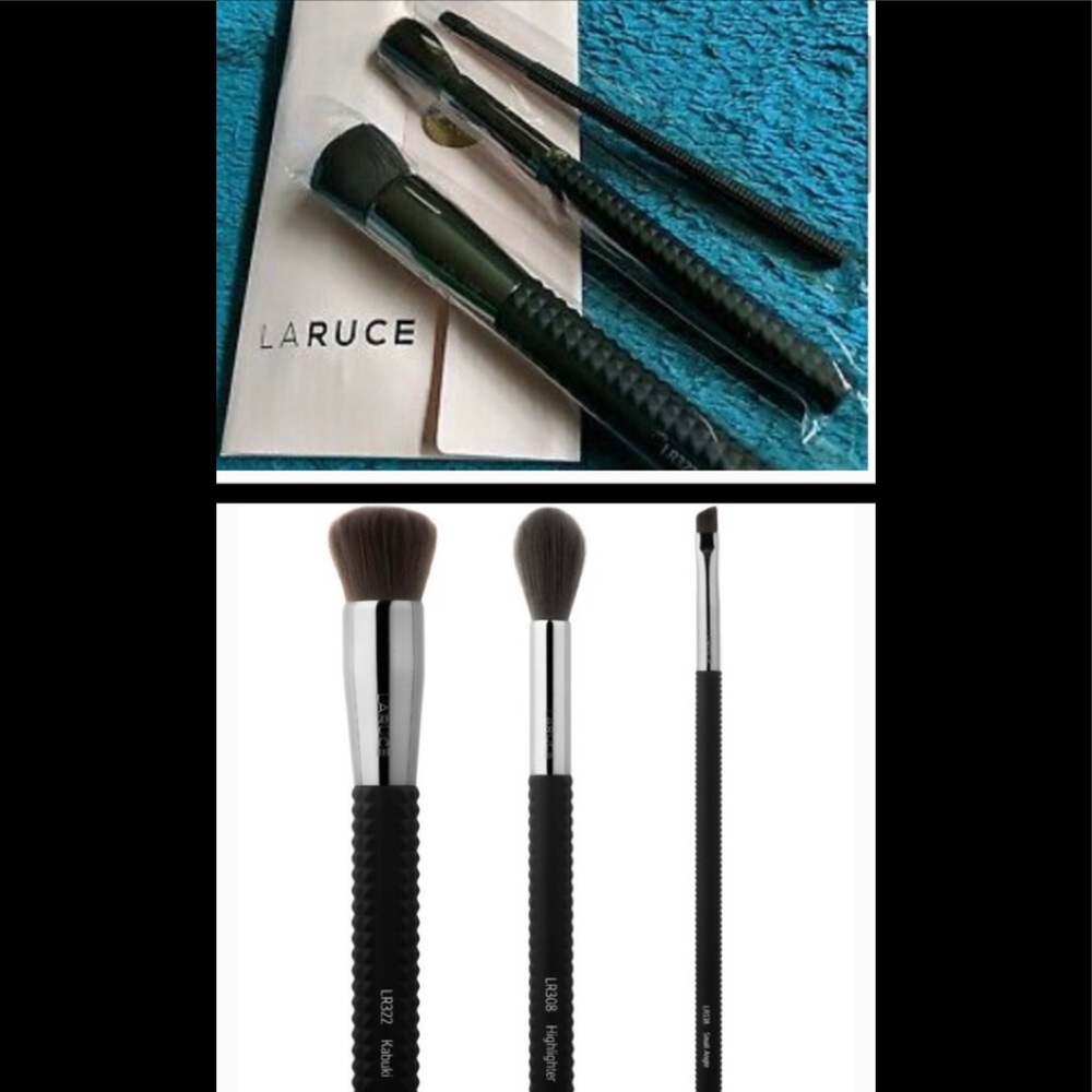 LARUCE BRUSHES NEVER OPENED OR USED